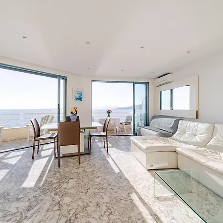 Place In Les Pins, Premium, Sea View, Sleeps 6 アパート ジュアン・レ・パン